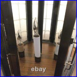 Maritime Ships Lantern Brass Table Lamp Vintage Nautical