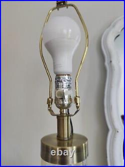 Modern Golden Mercury Rounded Glass Table Lamp 27 Year 1990 Home Decor Vintage