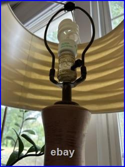 Nice! Vintage Mid Century Modern Ceramic Table Lamp, 32.75