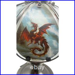 OK Lighting Dragon Touch Lamp 15 Glass Fantasy Table Lamp Vintage OK Lighting Dragon Touch Lamp 15 Glass Fantasy Table Lamp Vintage