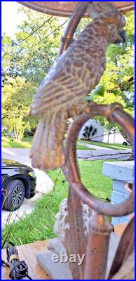 ONE VINTAGE 20 CENTURY 36 in BRASS COCKATOO'S TABLE LAMPS EU (2 AVAILABLE) ONE VINTAGE 20 CENTURY 36 in BRASS COCKATOO'S TABLE LAMPS EU (2 AVAILABLE)