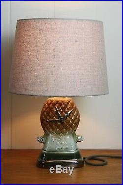 Original Hawaiian BIG pineapple vintage table lamp original bespoke one ofa kind