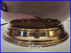 Pair Of Vintage Mid Century Modern Ceramic Amber Brown Drip Glaze Table Lamps Pair Of Vintage Mid Century Modern Ceramic Amber Brown Drip Glaze Table Lamps