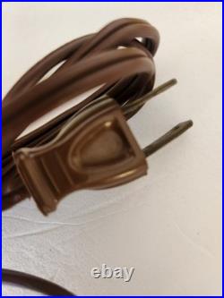 Pair Of Vintage Mid Century Modern Ceramic Amber Brown Drip Glaze Table Lamps Pair Of Vintage Mid Century Modern Ceramic Amber Brown Drip Glaze Table Lamps