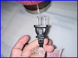 Pair of Anchor Hocking Mid Century Red Hand Blown Glass Table Lamps With Shades Pair of Anchor Hocking Mid Century Red Hand Blown Glass Table Lamps With Shades