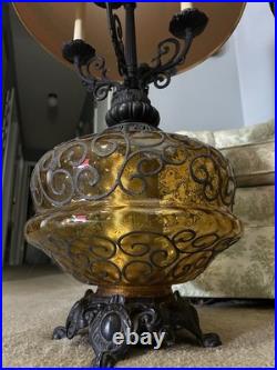 Pair of Vintage Hollywood Regency Lamps Mid Century