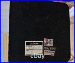 Quoizel 2-Light Vintage Table Lamp 26 Tall Heavy Base Stained Glass Ready