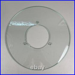 RARE Vintage Postmodern Memphis Style Spiral Satellite Space Chrome Lamp Table