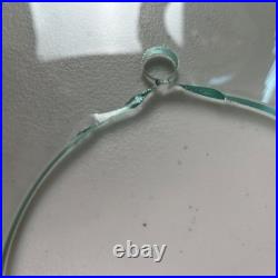 RARE Vintage Postmodern Memphis Style Spiral Satellite Space Chrome Lamp Table