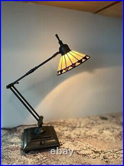 RARE Vintage Quoizel Collectable Office Lamp, Unique Find, Prestine condition