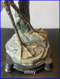 RARE Vintage White Great Egret Heron Figural Table Lamp Nature Decor 32inches RARE Vintage White Great Egret Heron Figural Table Lamp Nature Decor 32inches
