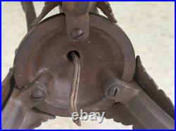 Rare Antique Bronze Table Lamp Spanish Revival Arts Crafts Bradley Hubbard