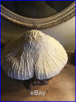 Rare Authentic Vintage Magic Mushroom Lamp Company Coral Nightlight California