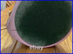 Rare Find Horsehead Brown Table lamp 1950's / Great Condition / NO SHADE