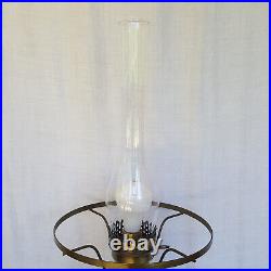 Rare VINTAGE 1967 Gone With The Wind Hurricane Table Lamp GIM 3083 2 Available