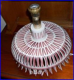 Rare Vintage 60s Italian Floor Table Lamp Italy Era Bitossi Raymor Aldo Londi