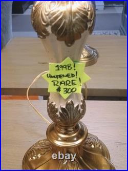 Rare, Vintage (mint) Table Lamp Robert Abbey Brass, 1996 Designer Collectible