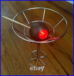 Rare vintage 1993 David Krys Martini Olive Lamp