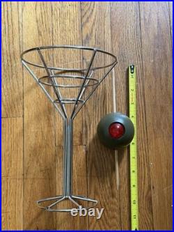 Rare vintage 1993 David Krys Martini Olive Lamp Rare vintage 1993 David Krys Martini Olive Lamp