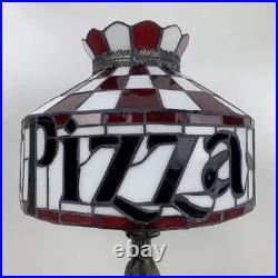 Retro Pizza Hut Style Table Lamp 12 Tiffany Stained Glass Restaurant Light Retro Pizza Hut Style Table Lamp 12 Tiffany Stained Glass Restaurant Light
