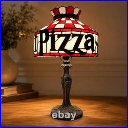 Retro Pizza Hut Style Table Lamp 12 Tiffany Stained Glass Restaurant Light Retro Pizza Hut Style Table Lamp 12 Tiffany Stained Glass Restaurant Light
