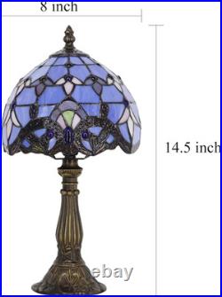 Small Tiffany Lamp Stained Glass Desk Lamp Vintage Tiffany Bedside Table Lamp fo