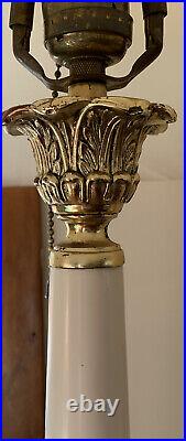 THOMAS BLAKEMORE STIRLING Table Lamp 763mm Vintage L1345 Made in England Gold