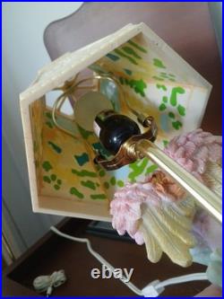 Table Lamp Angel When Turned On The Angels Appear On The Shade Vintage (R) Table Lamp Angel When Turned On The Angels Appear On The Shade Vintage (R)