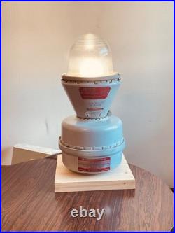Table Lamp, industrial salvage. Appleton A-51 explosion proof vintage