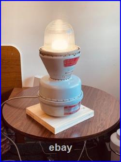Table Lamp, industrial salvage. Appleton A-51 explosion proof vintage