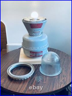 Table Lamp, industrial salvage. Appleton A-51 explosion proof vintage Table Lamp, industrial salvage. Appleton A-51 explosion proof vintage