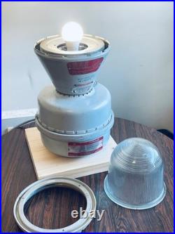 Table Lamp, industrial salvage. Appleton A-51 explosion proof vintage Table Lamp, industrial salvage. Appleton A-51 explosion proof vintage