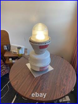 Table Lamp, industrial salvage. Appleton A-51 explosion proof vintage