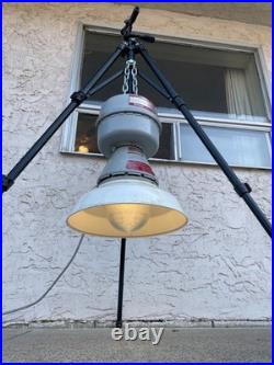 Table Lamp, industrial salvage. Appleton A-51 explosion proof vintage