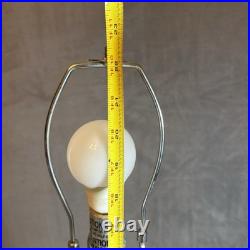 Tarogo Nautical Rope Table Lamp Mermaid Ocean 22 Inches Tall Whimsical Sea VTG