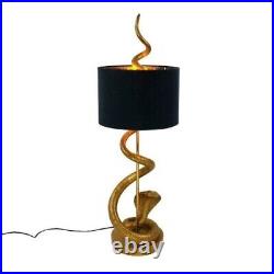 The Snake Table Lamp material wood