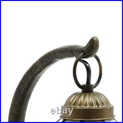 Tiffany Style Table Lamp Bedside Lamp Vintage Stained Glass Tabletop Night Light