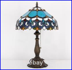 Tiffany Table Lamp Stained Glass Lamp 19 Antique Reading Light, Gift Mother day