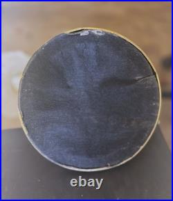 Unique Hollywood Regency 1980s Vintage Gold Gooseneck Lamp