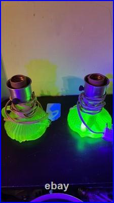 Uranium Lamps Pair Uranium Lamps Pair