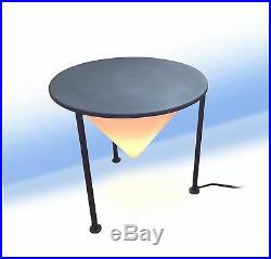 VERY RARE Philippe Starck Modernist Memphis Era Post Modern VTG lamp table