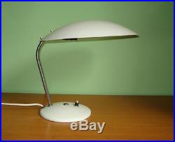VINTAGE OLD 1960s MID CENTURY MODERN DESIGN METAL DESK LAMP, DANISH STYLE