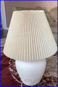 VTG 1975 S+MIND Table Lamp Ivory Color Interiors Style Set Of 2