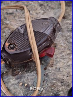 VTG Crystal Lamp Pr 21.5 Flicker Bulb 28 Crystal Prisms Art Noveau Luxury