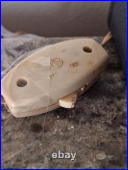 VTG Crystal Lamp Pr 21.5 Flicker Bulb 28 Crystal Prisms Art Noveau Luxury