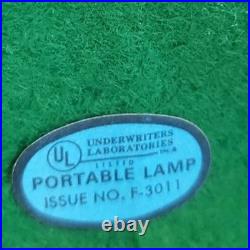 VTG. Fantasia Sunburst 4000 Color Changing Fiber Optic Lamp Silver Base EVC