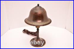 VTG Greist Mfg Co Brass Desk Lamp Super Adjustable Antique Lighting New Haven