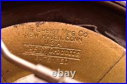 VTG Greist Mfg Co Brass Desk Lamp Super Adjustable Antique Lighting New Haven