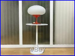 VTG MCM Laurel Style Mushroom Table Lamp 1960s with new globe