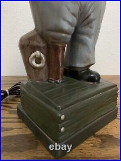 VTG Peg Leg Pete Sea Captain Nautical Lamp 36 SC 73 PLEASE READ